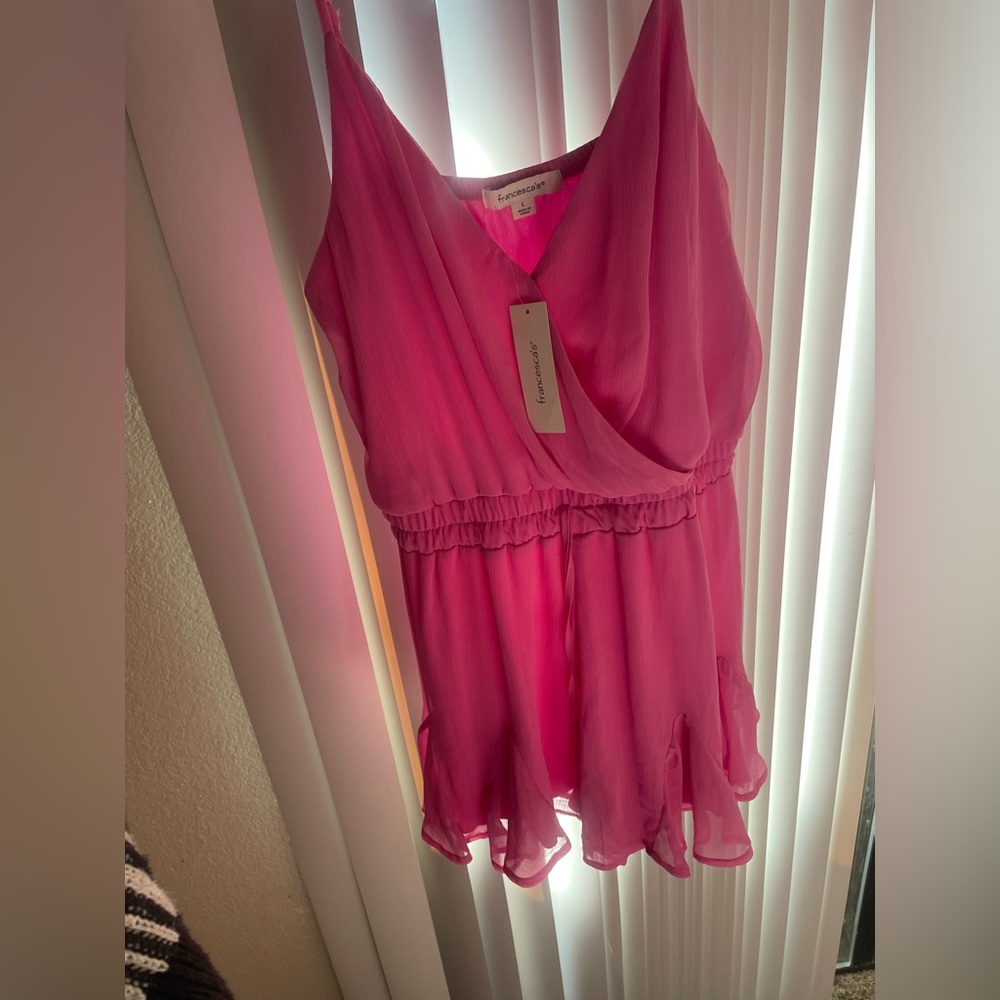 Pink Sleeveless Top